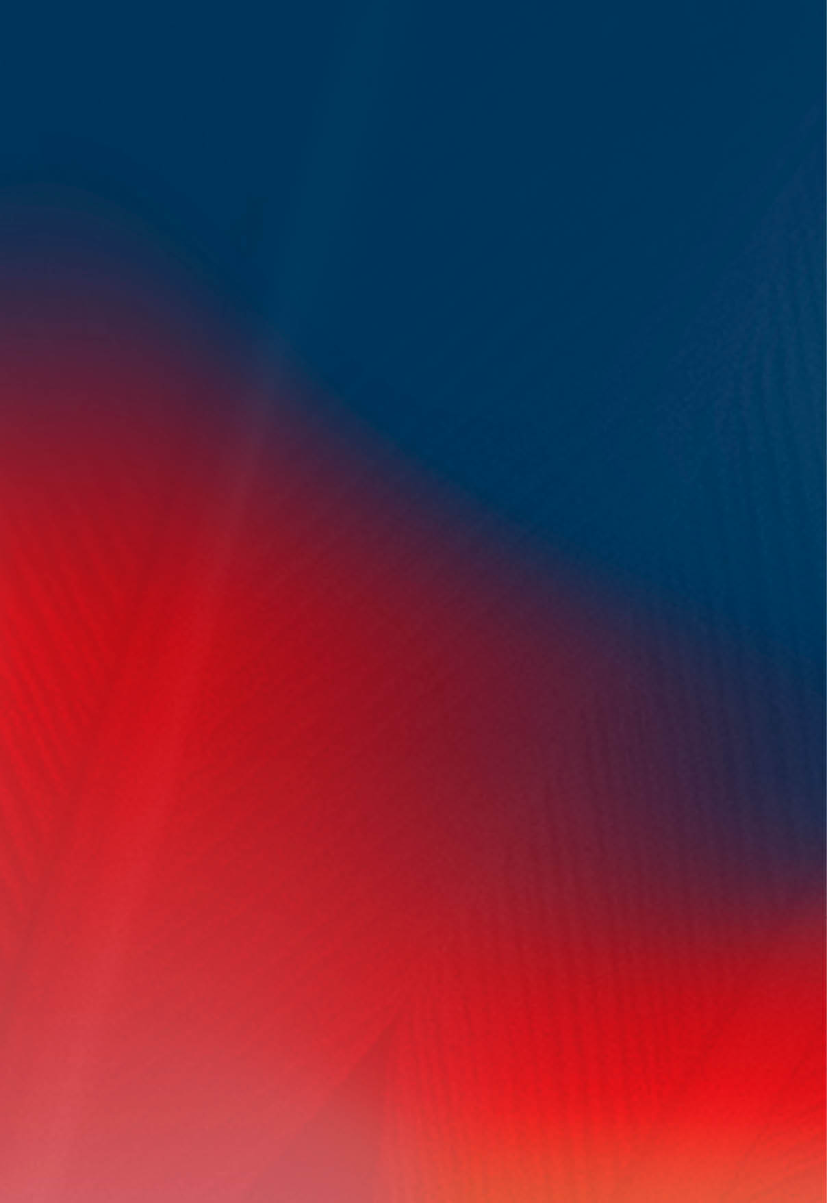 A red and blue image with a red background and blue sky. AI generated content