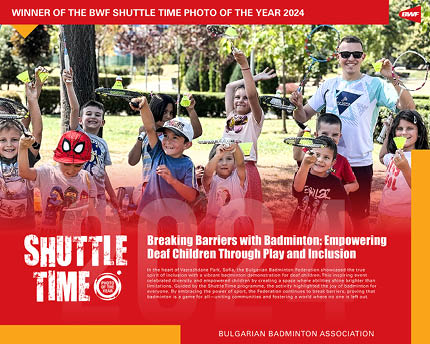 A group of children and adults are holding tennis rackets, posing for a photo. AI generated content